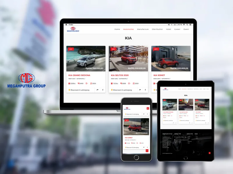 Megahputra Sejahtera Website